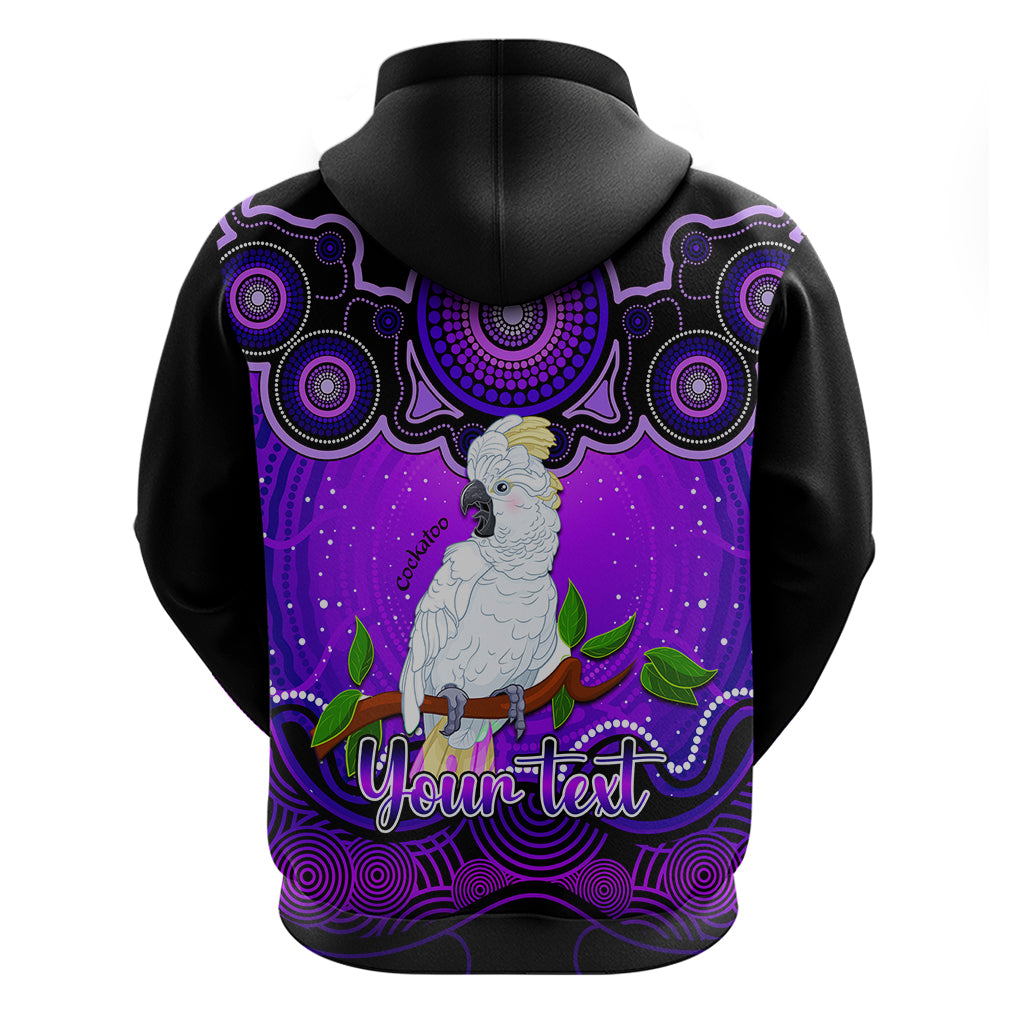 personalised-australia-libra-cockatoo-zodiac-hoodie-auz-astrology-aboriginal-purple