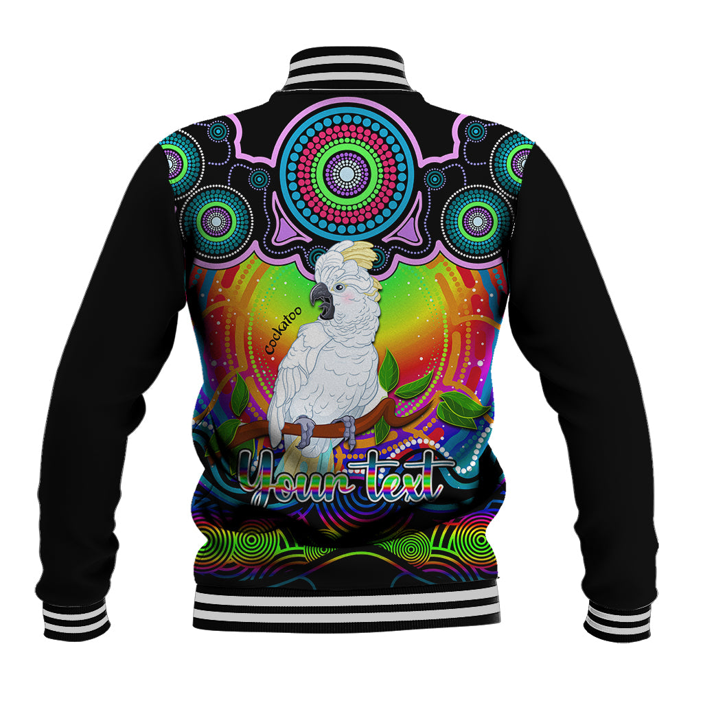 personalised-australia-libra-cockatoo-zodiac-baseball-jacket-auz-astrology-aboriginal-rainbow