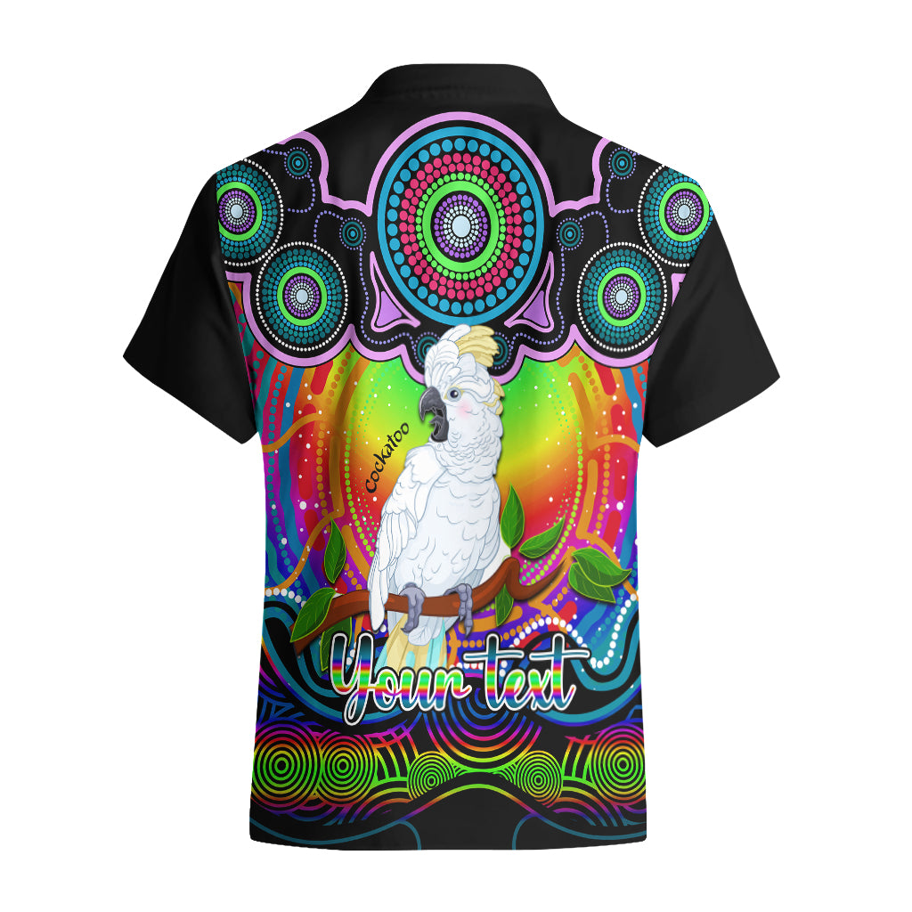 personalised-australia-libra-cockatoo-zodiac-hawaiian-shirt-auz-astrology-aboriginal-rainbow