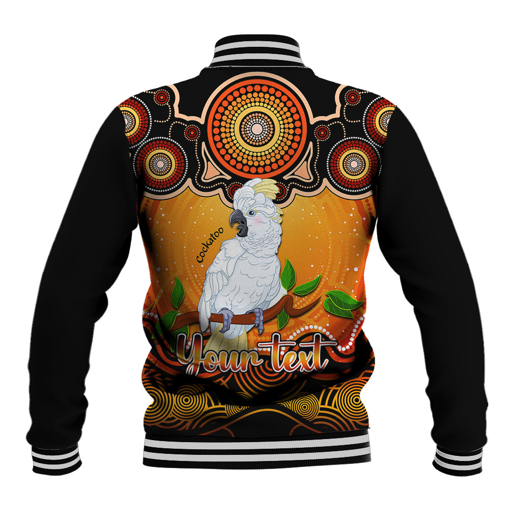 personalised-australia-libra-cockatoo-zodiac-baseball-jacket-auz-astrology-aboriginal-red