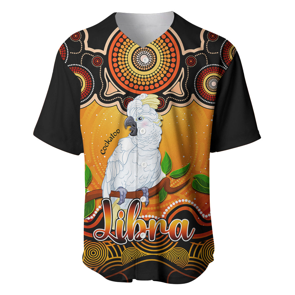 personalised-australia-libra-cockatoo-zodiac-baseball-jersey-auz-astrology-aboriginal-red