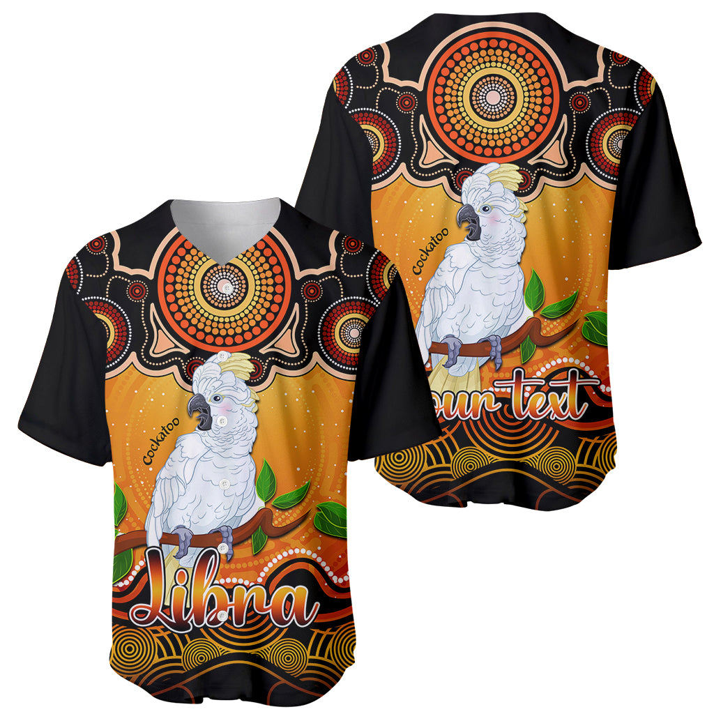 personalised-australia-libra-cockatoo-zodiac-baseball-jersey-auz-astrology-aboriginal-red