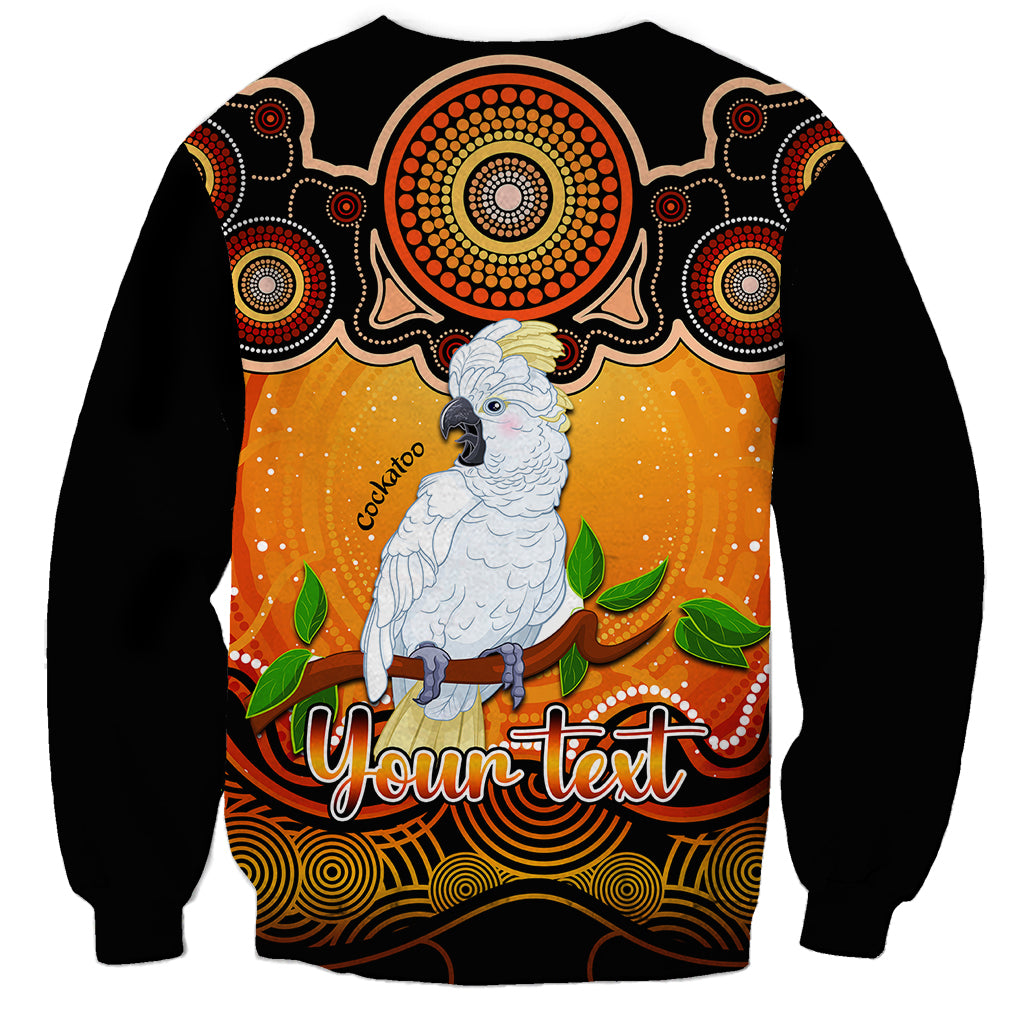 personalised-australia-libra-cockatoo-zodiac-sweatshirt-auz-astrology-aboriginal-red