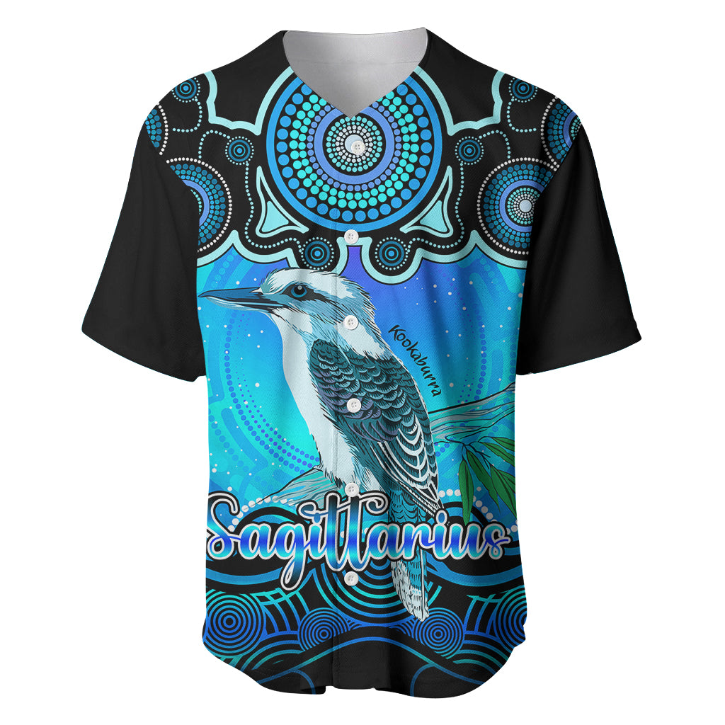 personalised-australia-sagittarius-kookaburra-zodiac-baseball-jersey-auz-astrology-aboriginal-aqua