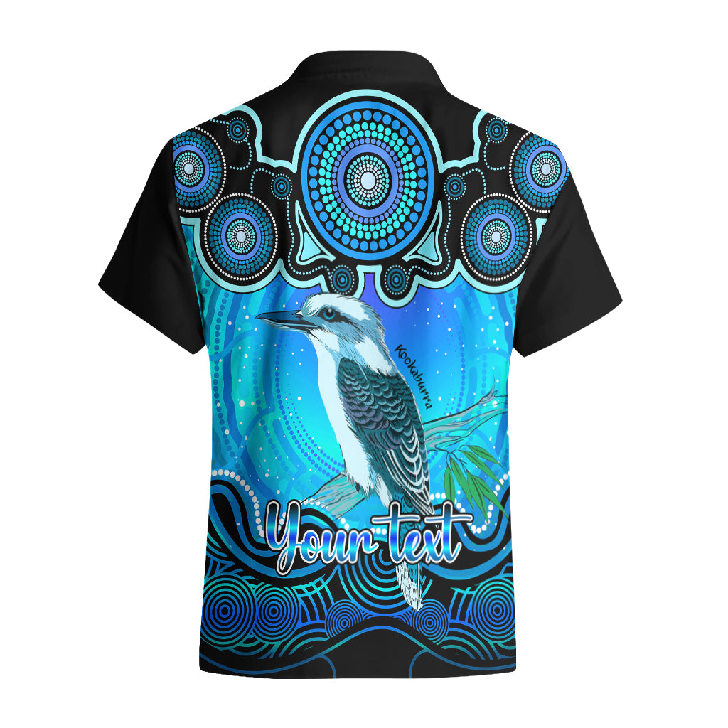 personalised-australia-sagittarius-kookaburra-zodiac-hawaiian-shirt-auz-astrology-aboriginal-aqua