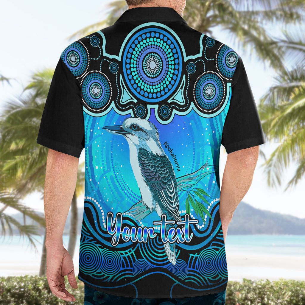 personalised-australia-sagittarius-kookaburra-zodiac-hawaiian-shirt-auz-astrology-aboriginal-aqua