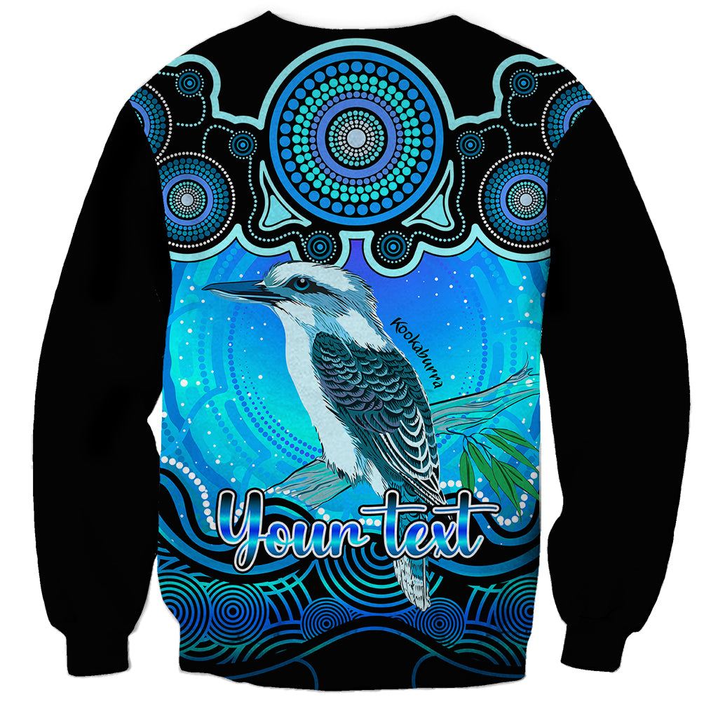 personalised-australia-sagittarius-kookaburra-zodiac-sweatshirt-auz-astrology-aboriginal-aqua