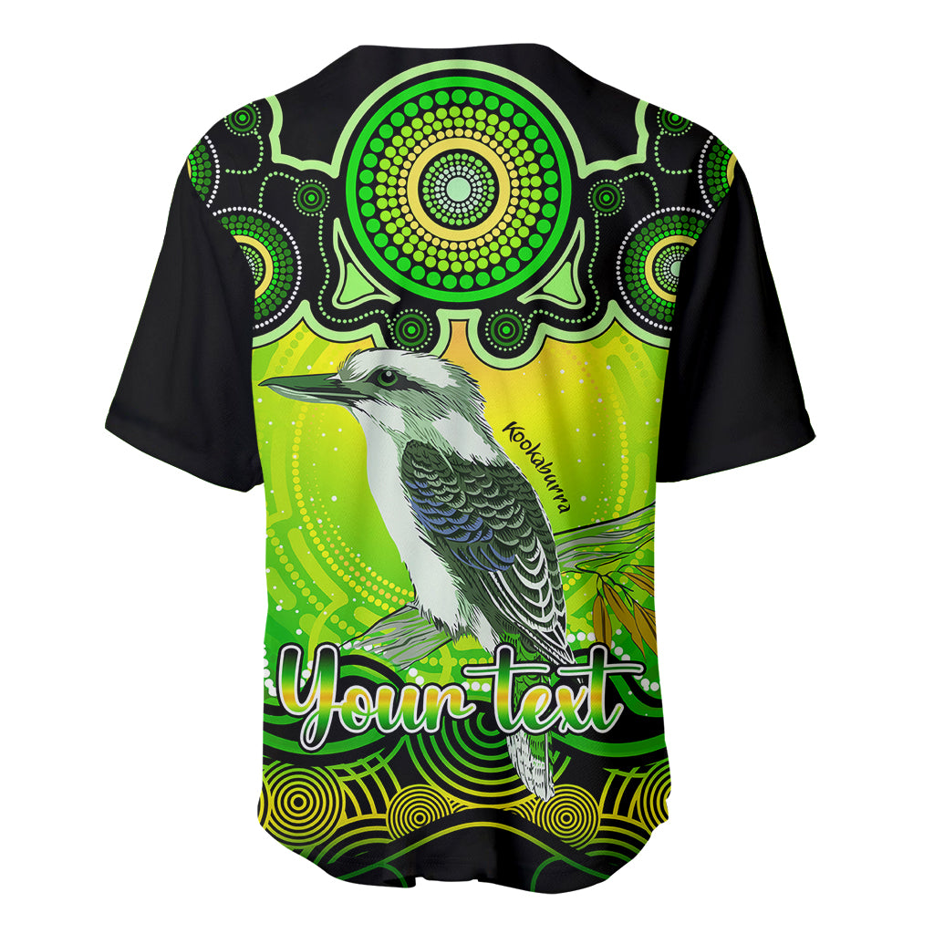 personalised-australia-sagittarius-kookaburra-zodiac-baseball-jersey-auz-astrology-aboriginal-green