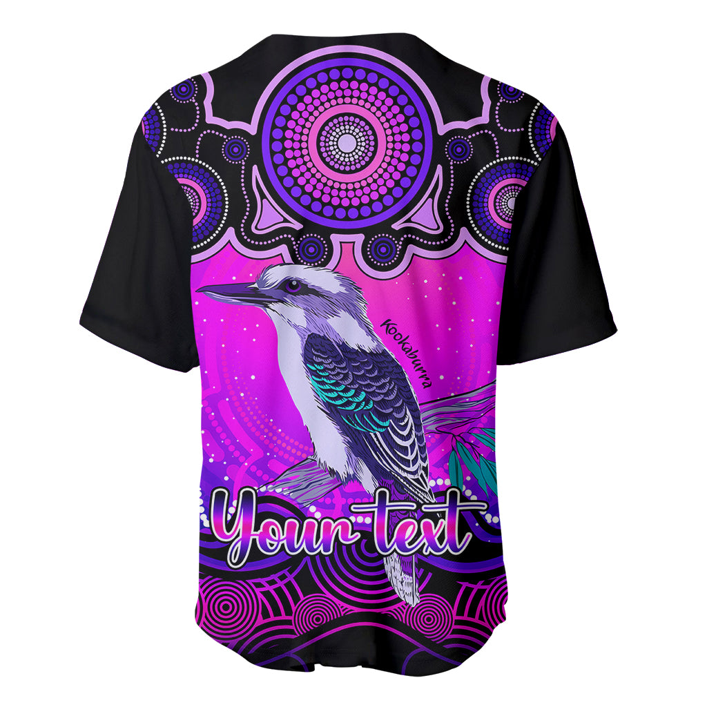 personalised-australia-sagittarius-kookaburra-zodiac-baseball-jersey-auz-astrology-aboriginal-magenta