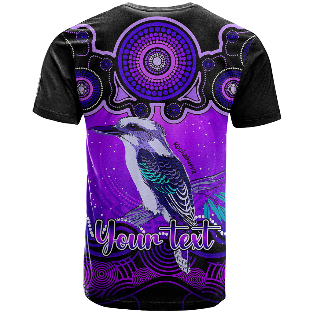 personalised-australia-sagittarius-kookaburra-zodiac-t-shirt-auz-astrology-aboriginal-purple