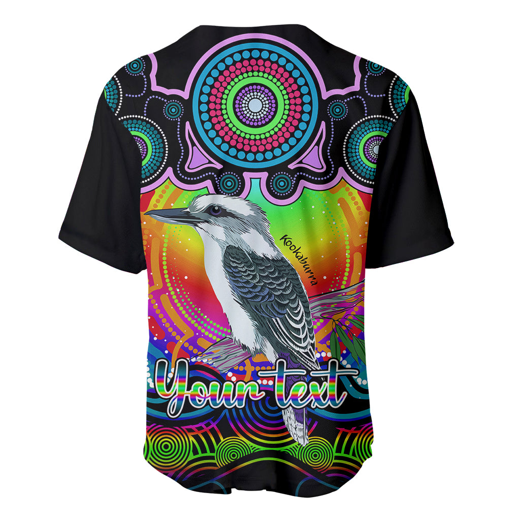 personalised-australia-sagittarius-kookaburra-zodiac-baseball-jersey-auz-astrology-aboriginal-rainbow