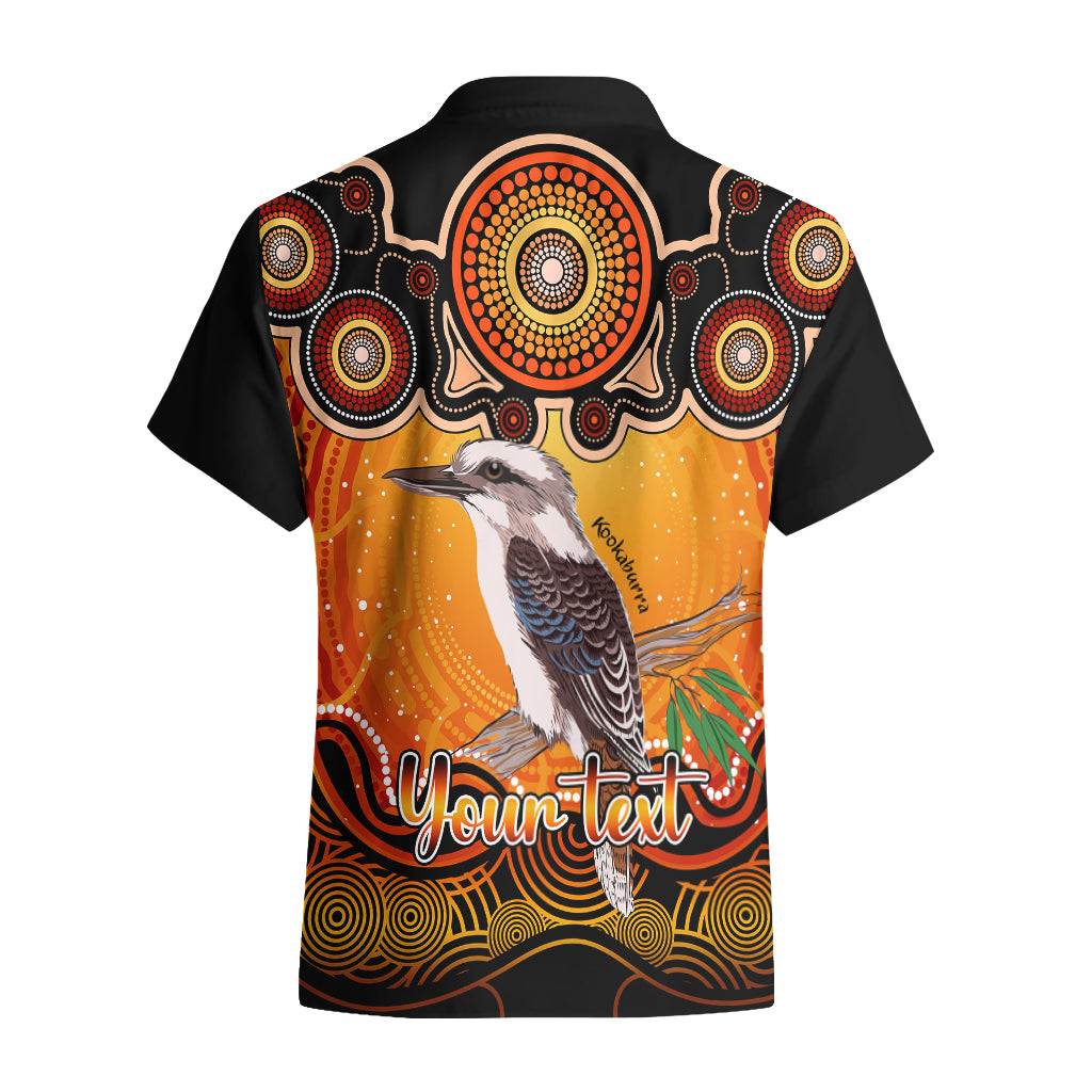 personalised-australia-sagittarius-kookaburra-zodiac-hawaiian-shirt-auz-astrology-aboriginal-red