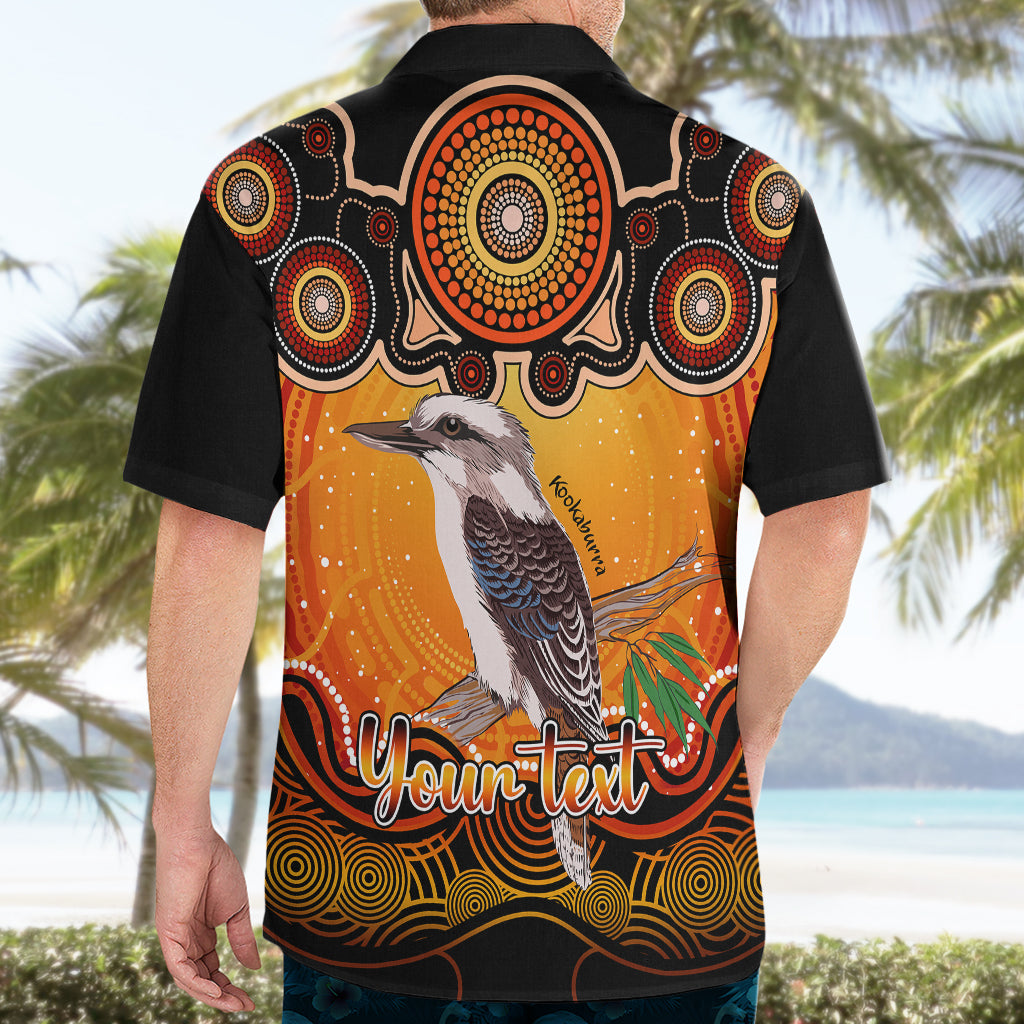 personalised-australia-sagittarius-kookaburra-zodiac-hawaiian-shirt-auz-astrology-aboriginal-red