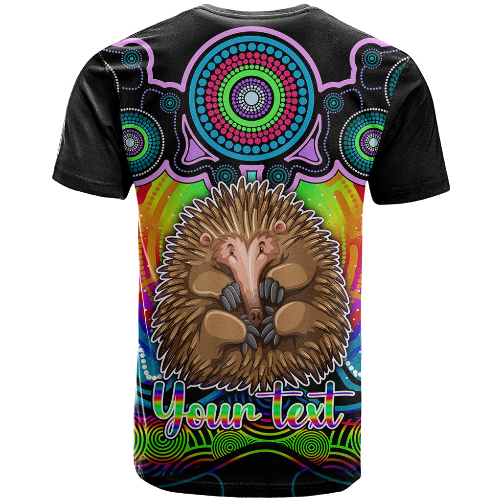 personalised-australia-virgo-echidna-zodiac-t-shirt-auz-astrology-aboriginal-rainbow