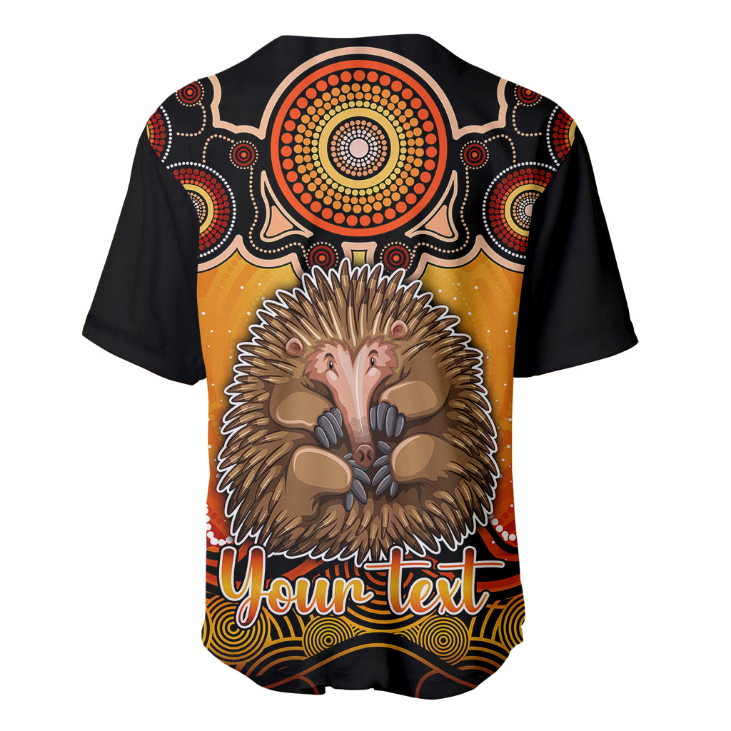 personalised-australia-virgo-echidna-zodiac-baseball-jersey-auz-astrology-aboriginal-red