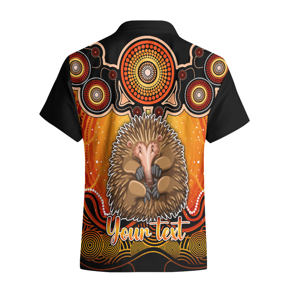 personalised-australia-virgo-echidna-zodiac-hawaiian-shirt-auz-astrology-aboriginal-red