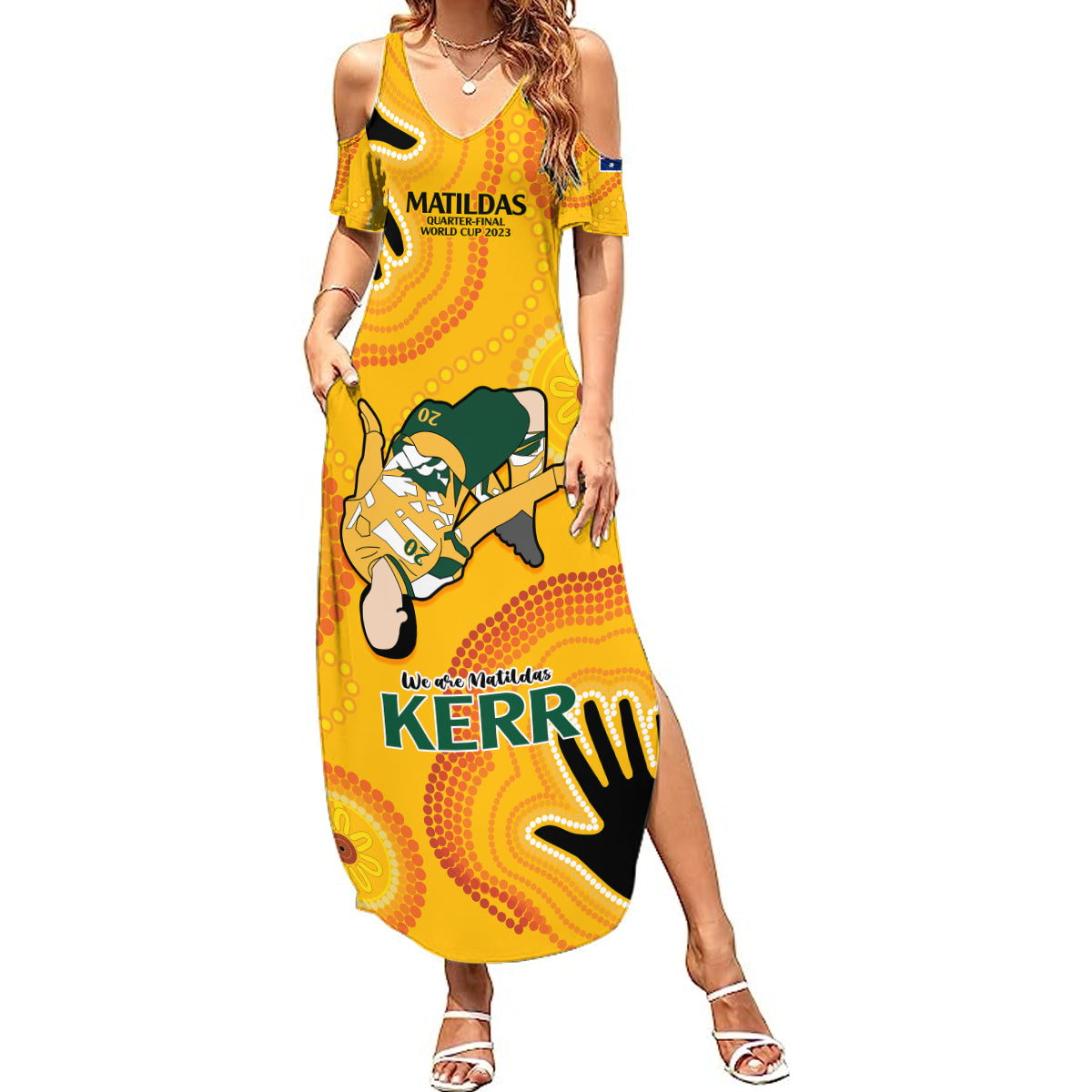 sam-kerr-matildas-summer-maxi-dress-australia-soccer-world-cup-2023-quater-final