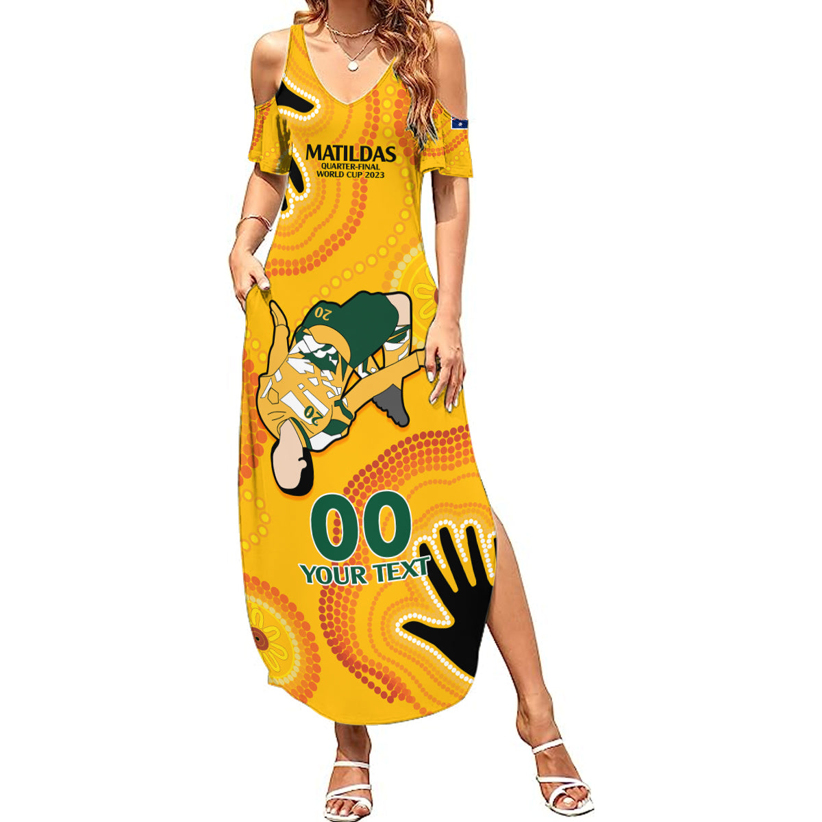 custom-sam-kerr-matildas-summer-maxi-dress-australia-soccer-world-cup-2023-quater-final