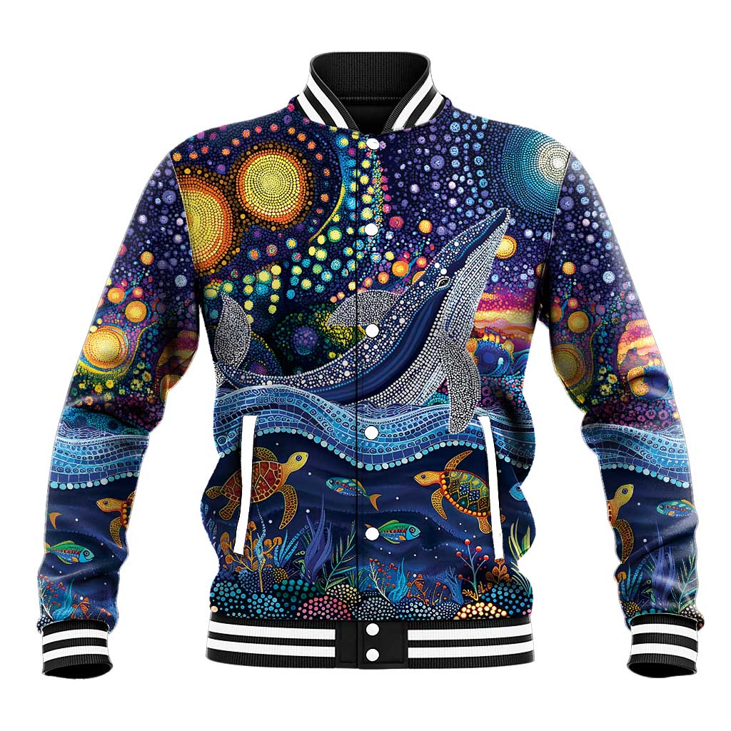 Heal Country Heal Our Nation Aboriginal Dreamtime Baseball Jacket