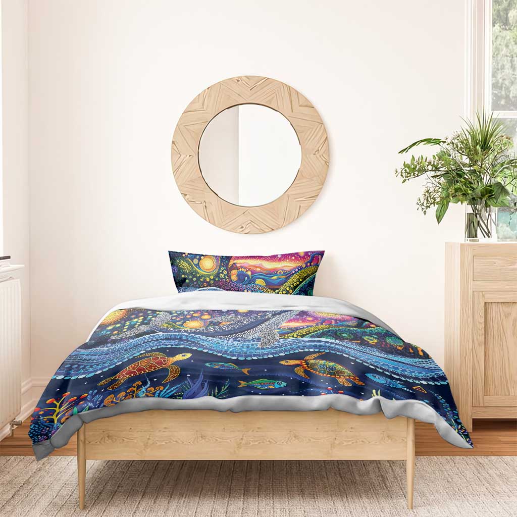 Heal Country Heal Our Nation Aboriginal Dreamtime Bedding Set