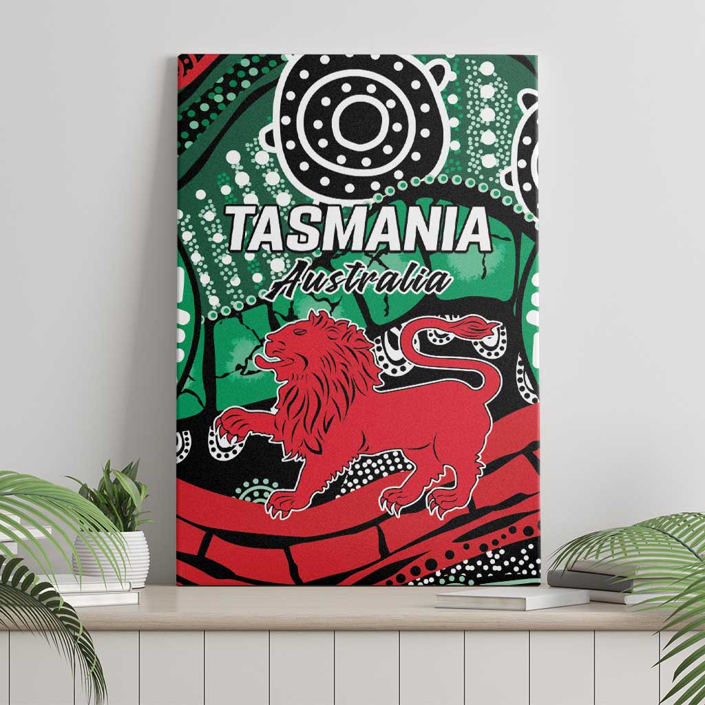 Australia Tasmania State Canvas Wall Art Ubertas et Fidelitas