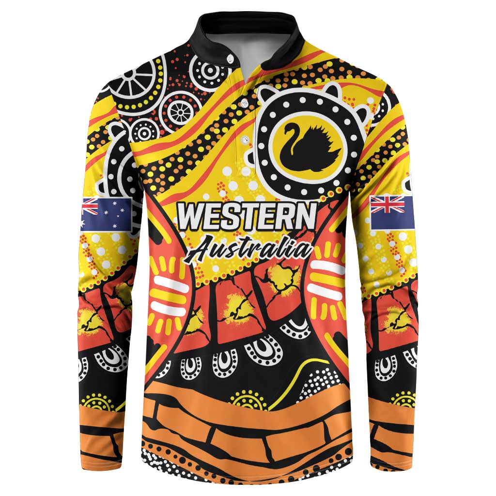 Western Australia Golden State Button Sweatshirt