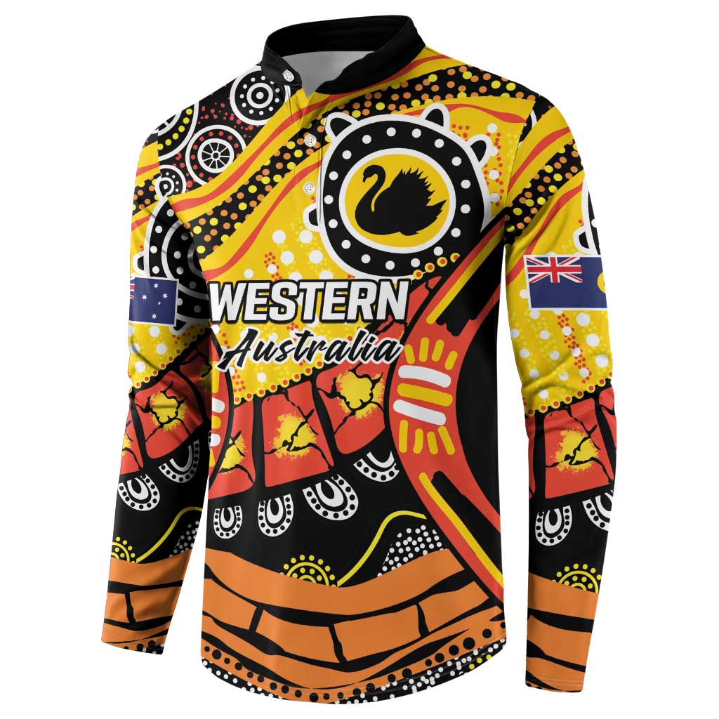 Western Australia Golden State Button Sweatshirt