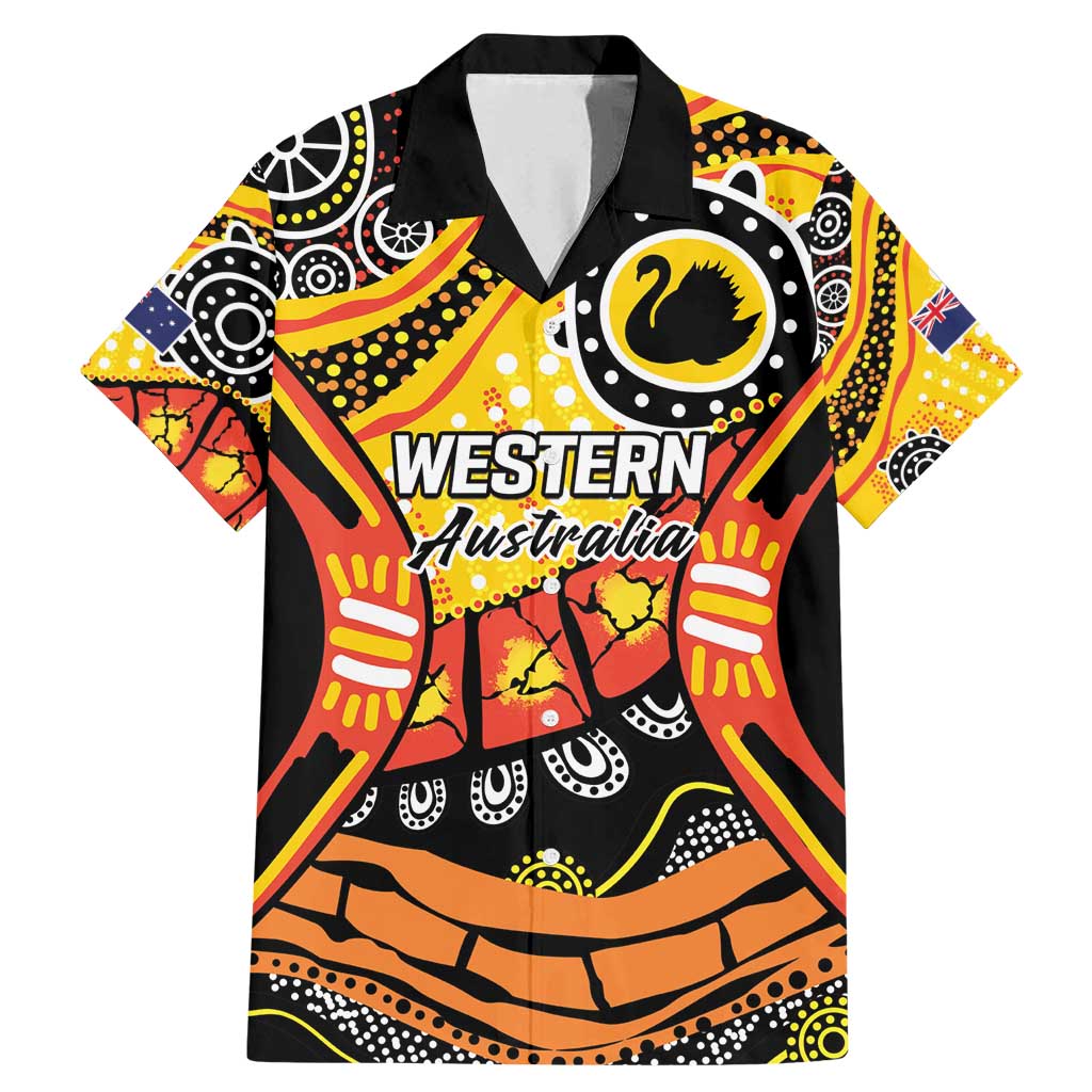 Western Australia Golden State Family Matching Mermaid Dress and Hawaiian Shirt