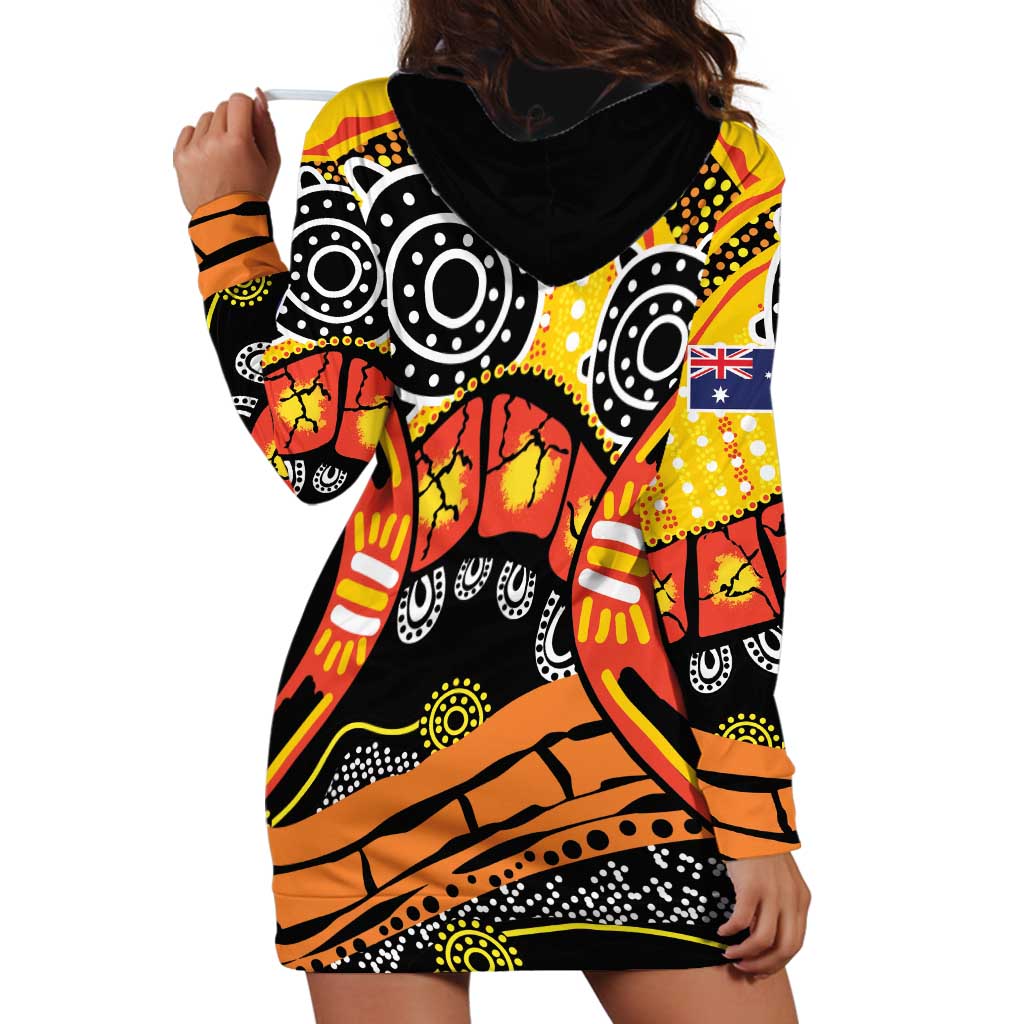 Western Australia Golden State Hoodie Dress