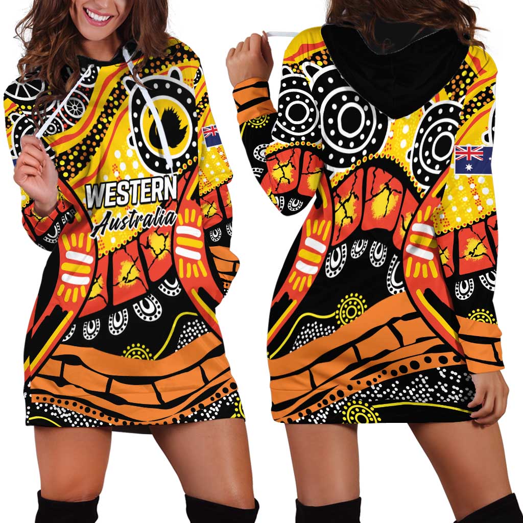 Western Australia Golden State Hoodie Dress