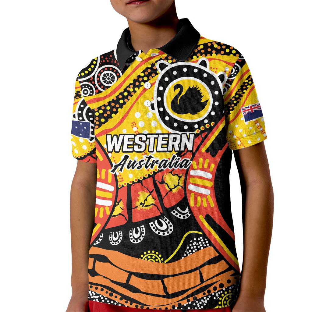 Western Australia Golden State Kid Polo Shirt