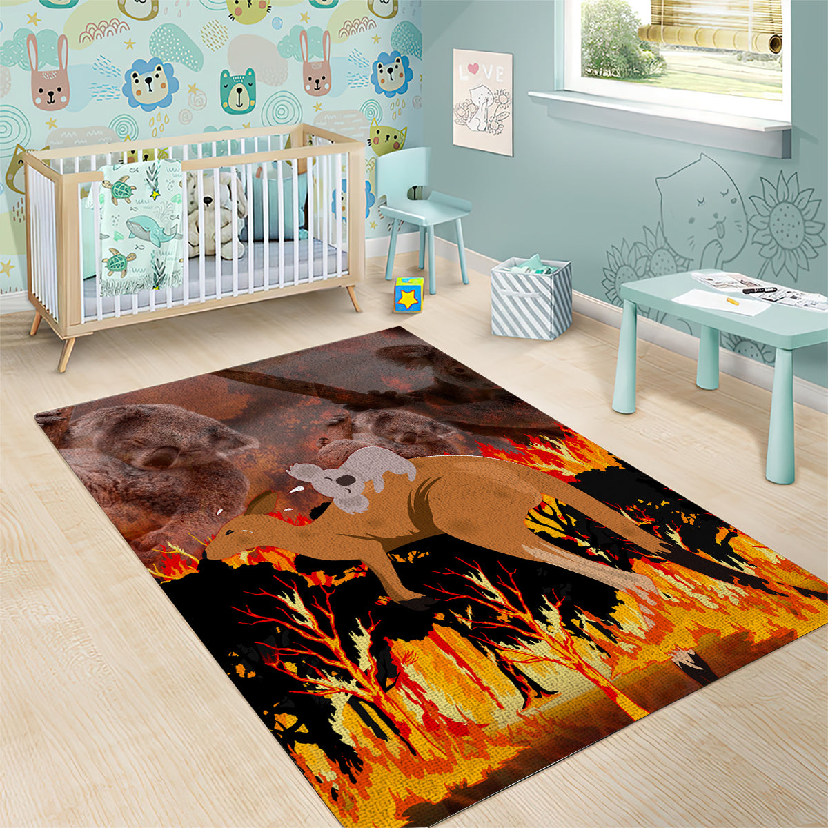 save-wildlife-australia-area-rug-bushfire-awareness