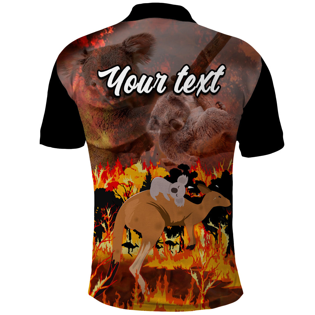 personalised-save-wildlife-australia-polo-shirt-bushfire-awareness