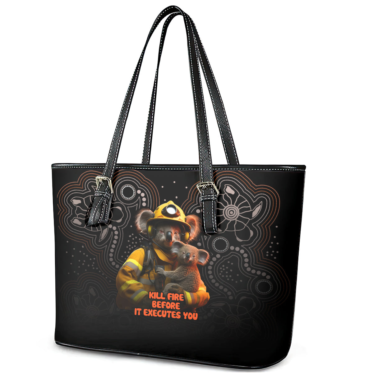 paws-for-australia-leather-tote-bag-bushfire-awareness-indigenous-aboriginal