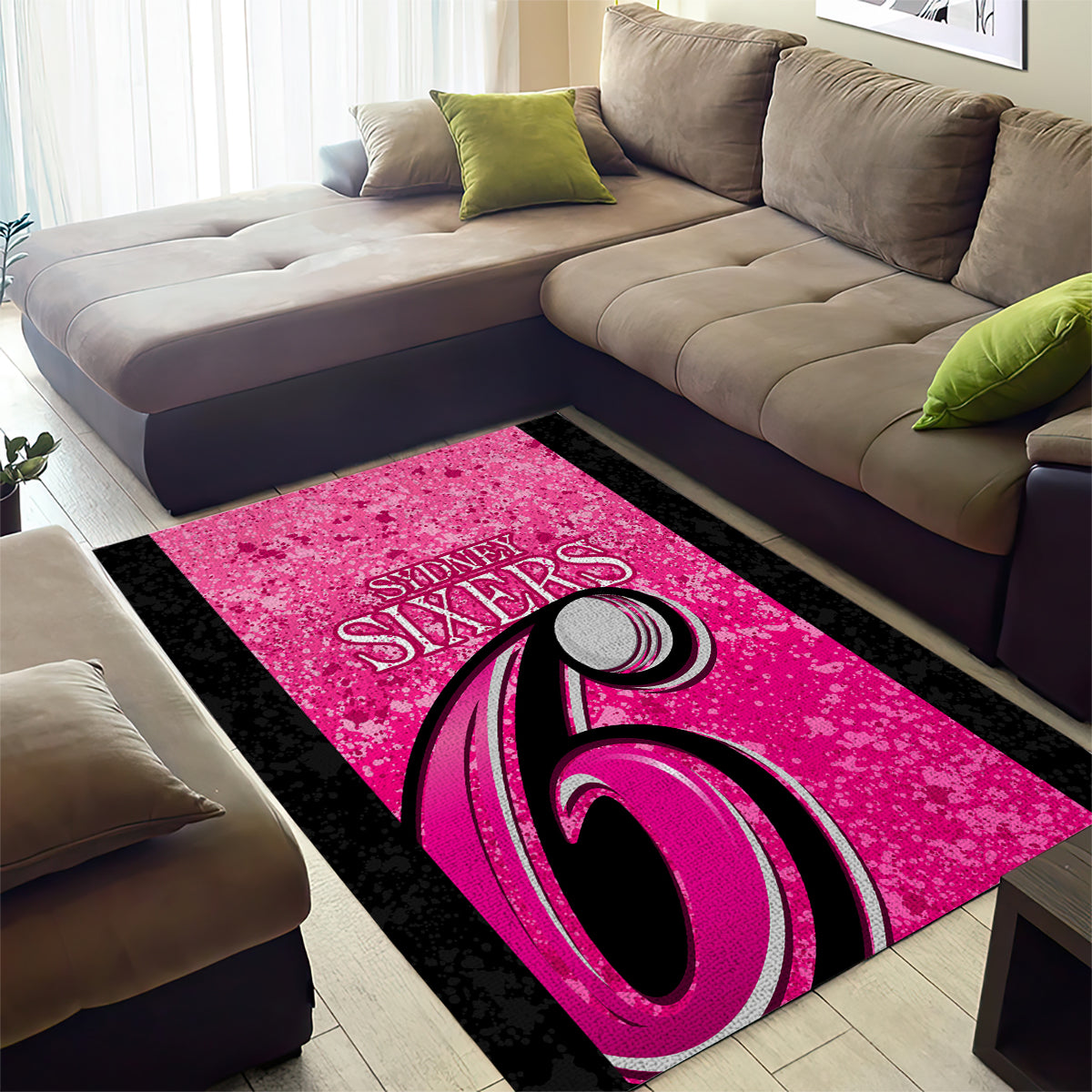 sydney-sixers-custom-area-rug-bbl-cricket-team-2024