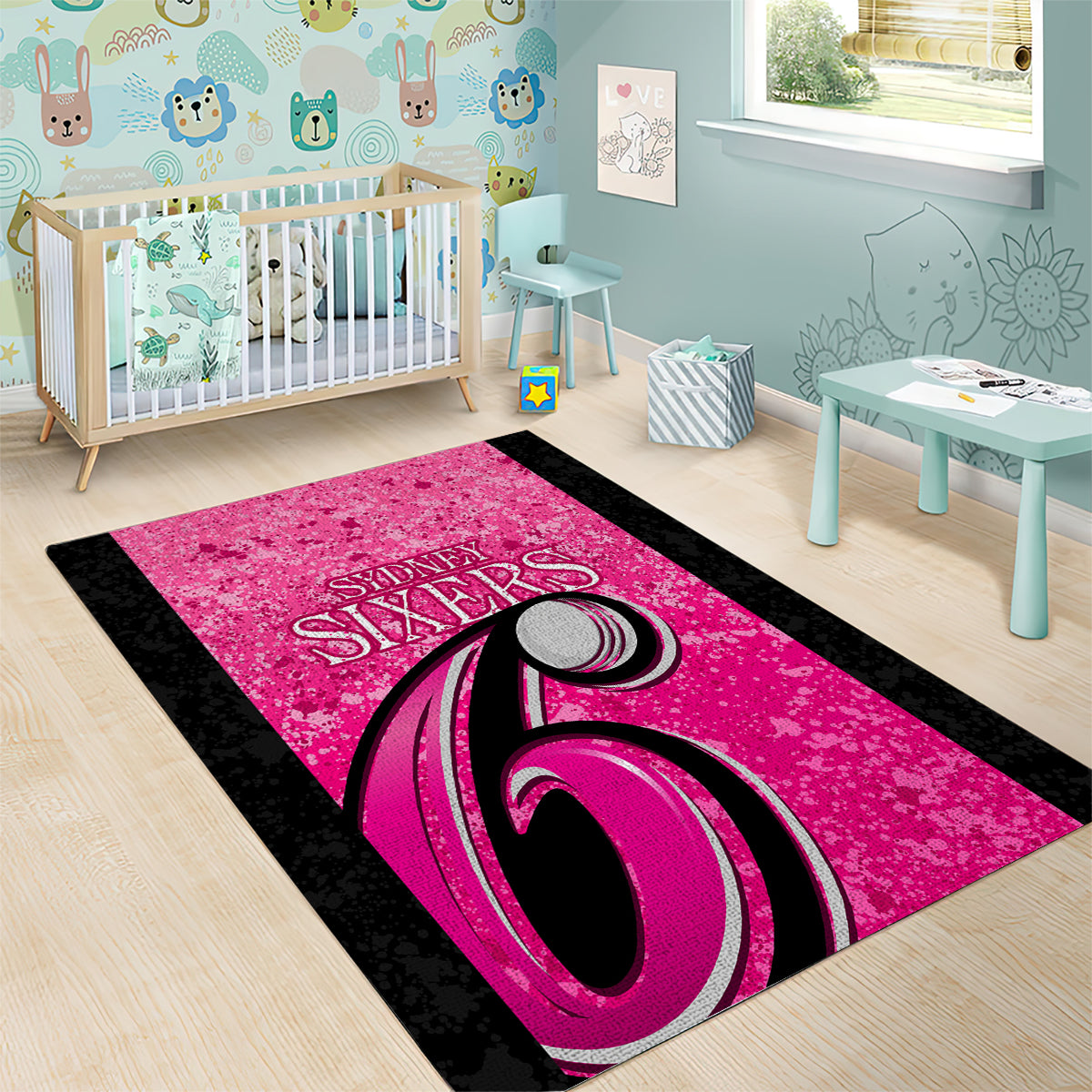 sydney-sixers-custom-area-rug-bbl-cricket-team-2024