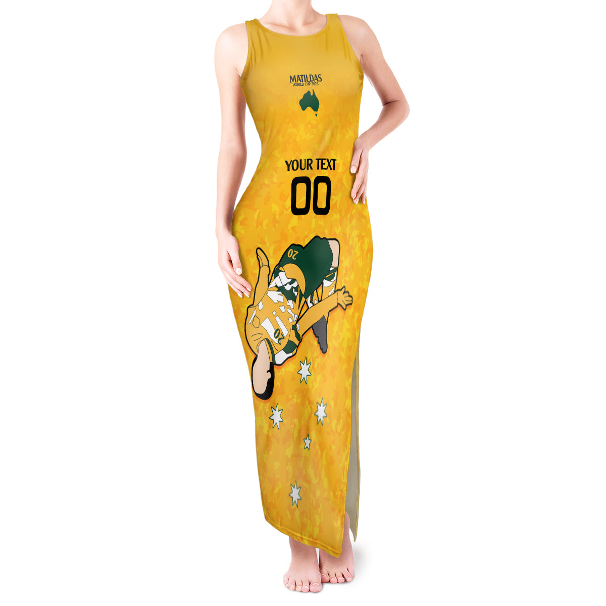 custom-sam-kerr-matildas-tank-maxi-dress-australia-soccer-go-world-cup-2023