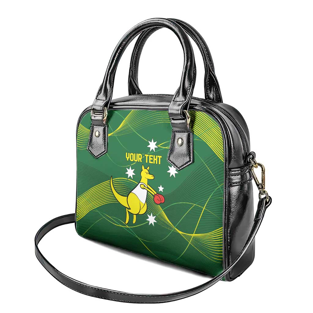 Personalised Australia Go Paris 2024 Shoulder Handbag National Color Ver1