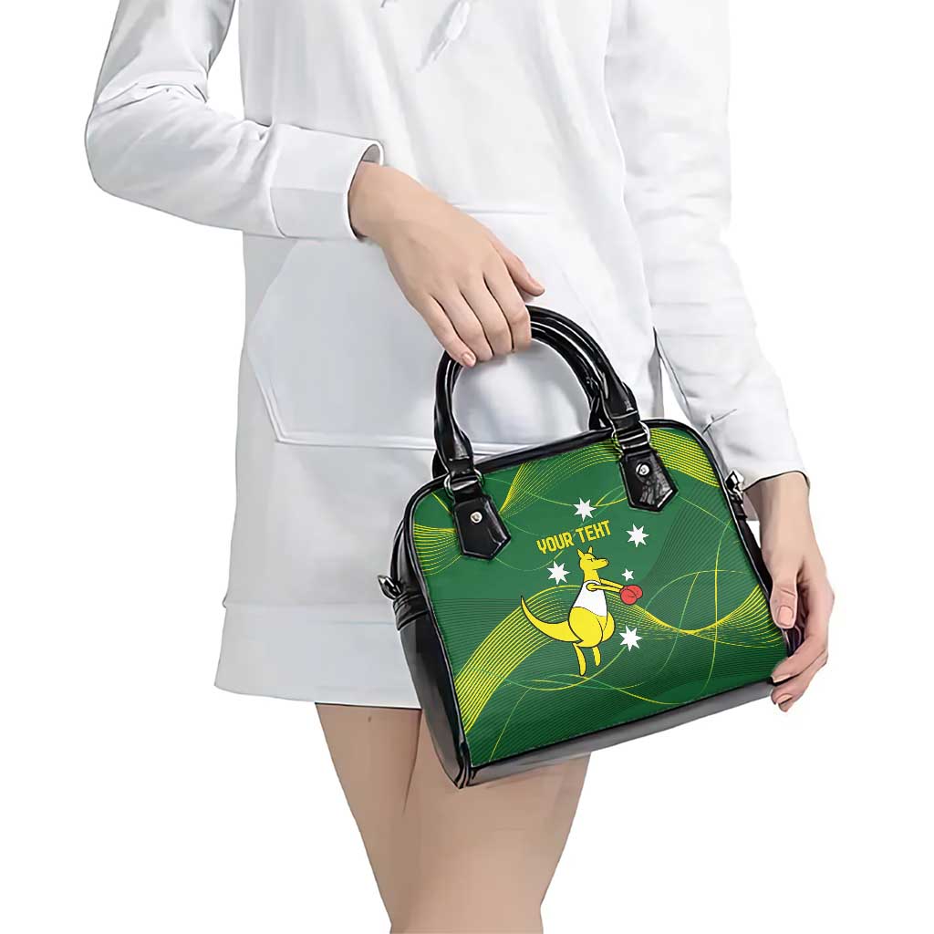 Personalised Australia Go Paris 2024 Shoulder Handbag National Color Ver1