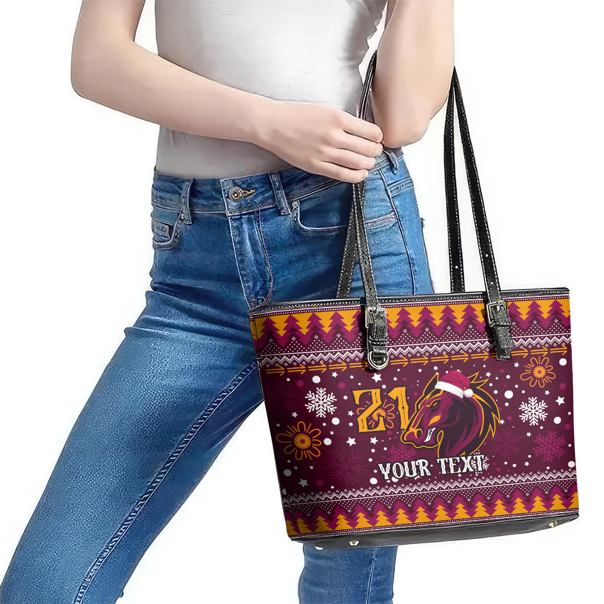 custom-broncos-rugby-leather-tote-bag-heart-of-all-queenland-2023-christmas-vibe-unique