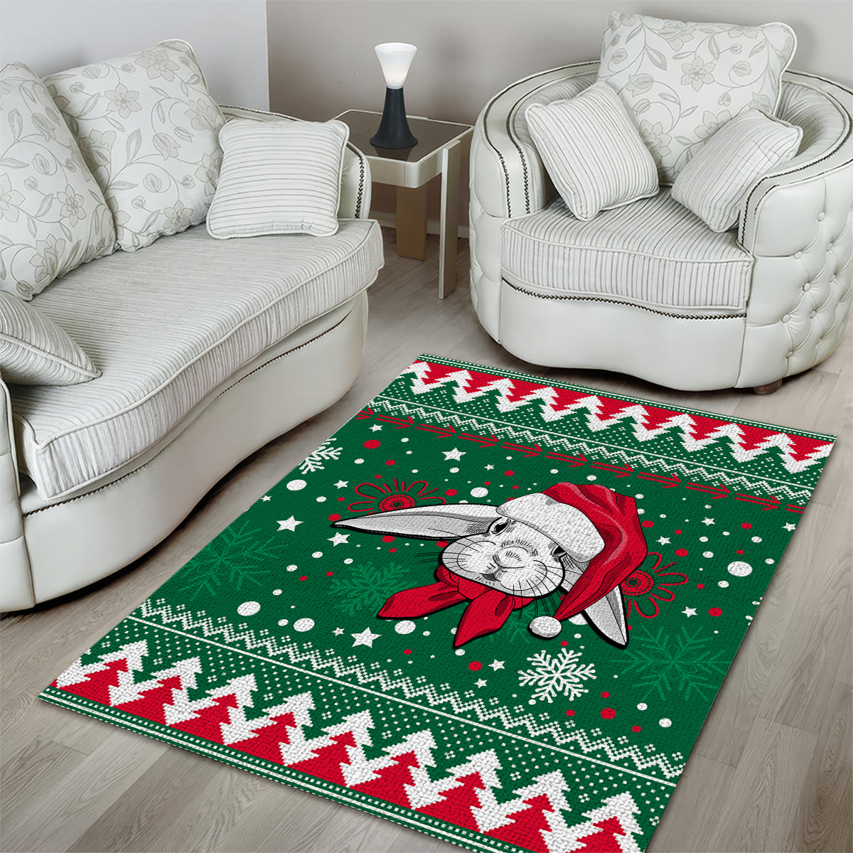 rabbitohs-rugby-area-rug-glory-glory-the-south-2023-christmas-vibe-unique