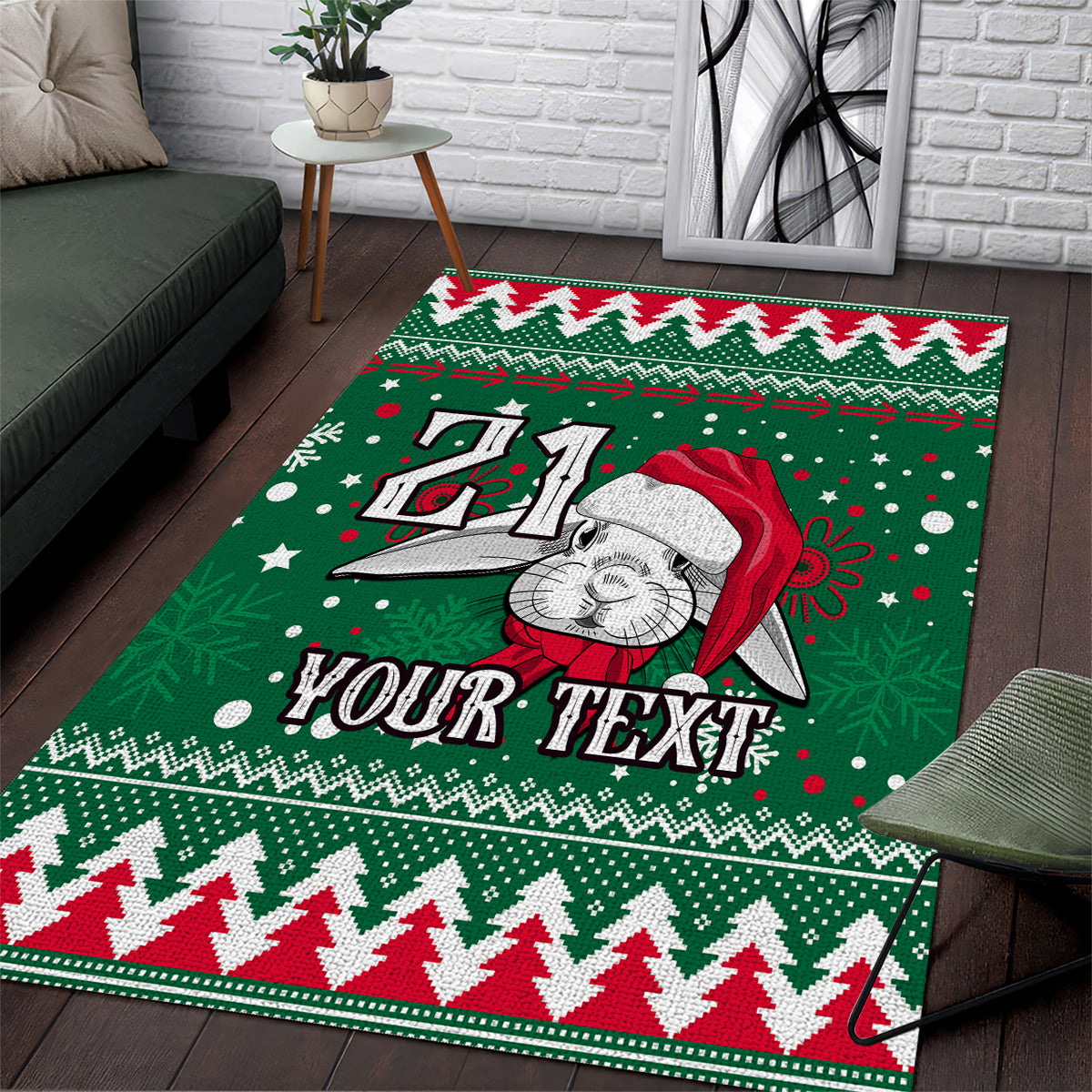 custom-rabbitohs-rugby-area-rug-glory-glory-the-south-2023-christmas-vibe-unique