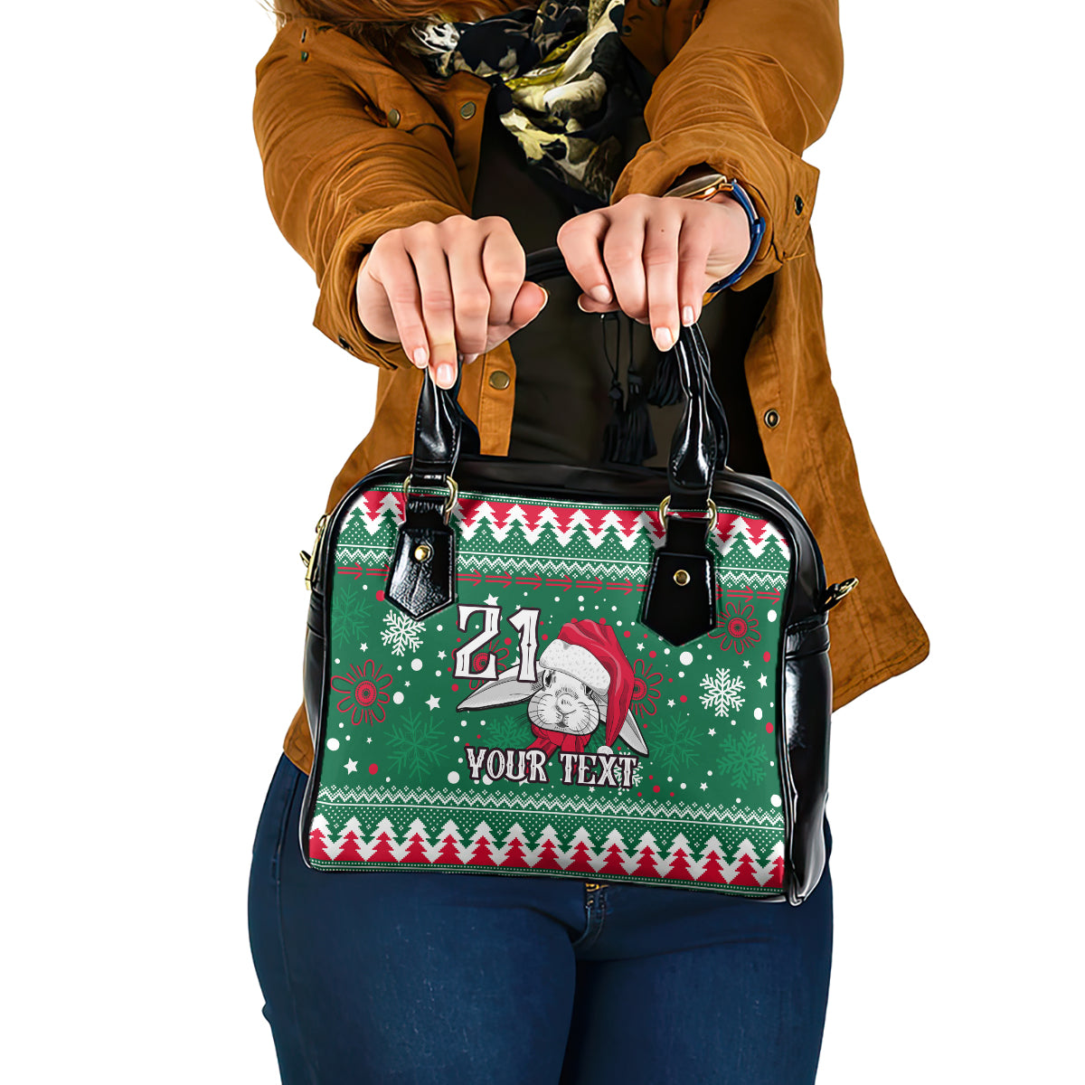 custom-rabbitohs-rugby-shoulder-handbag-glory-glory-the-south-2023-christmas-vibe-unique