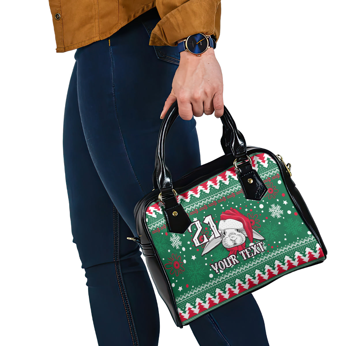 custom-rabbitohs-rugby-shoulder-handbag-glory-glory-the-south-2023-christmas-vibe-unique