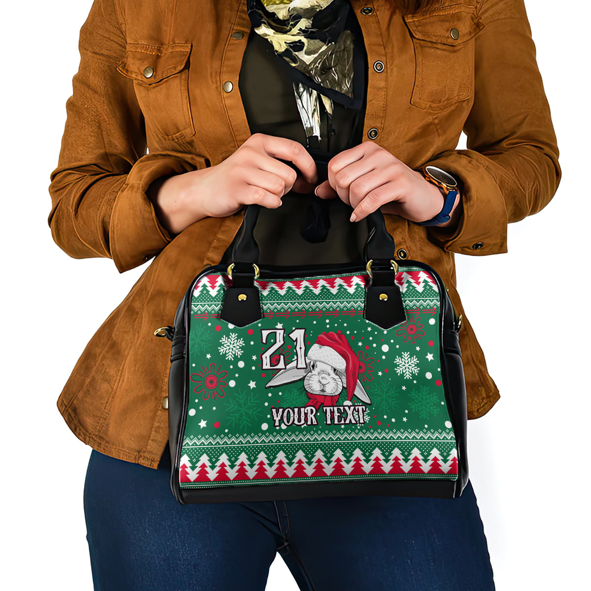 custom-rabbitohs-rugby-shoulder-handbag-glory-glory-the-south-2023-christmas-vibe-unique