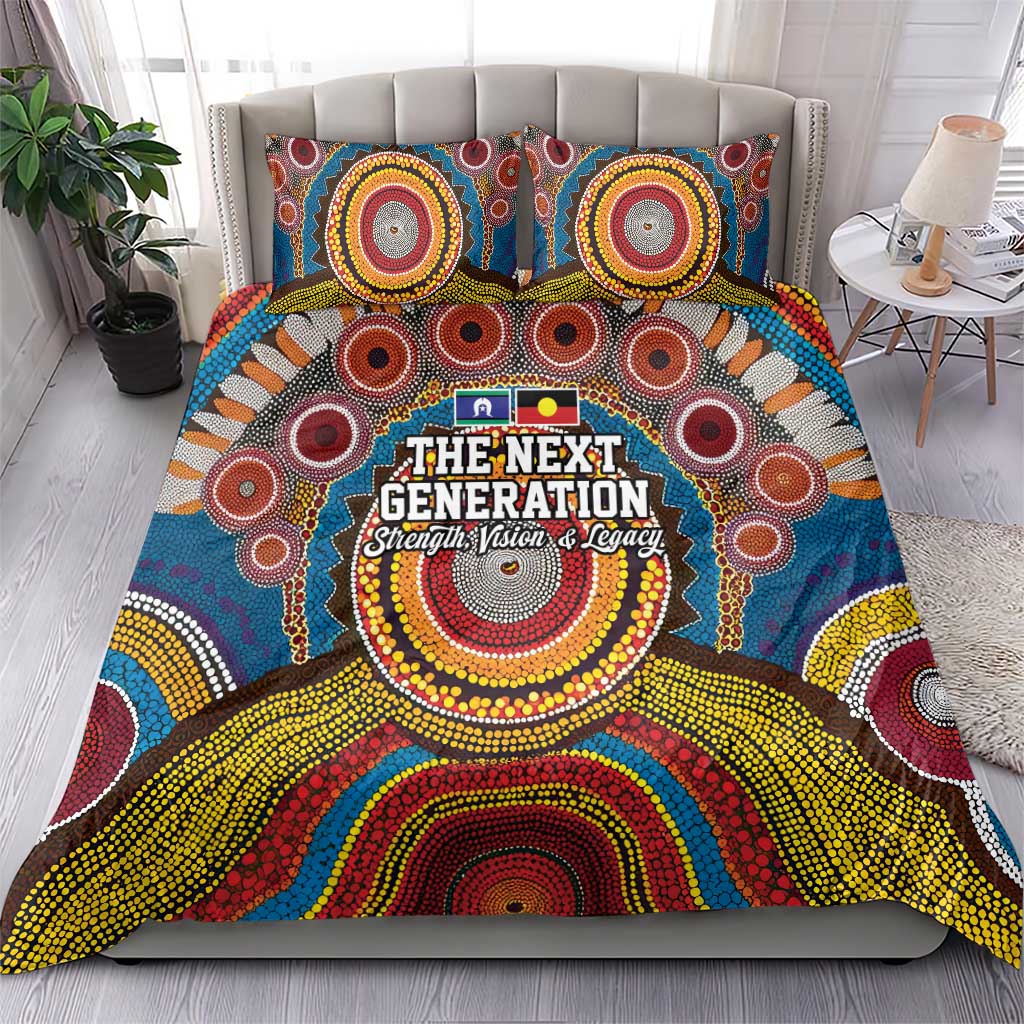 A Bright Future NAIDOC 2025 Bedding Set Aboriginal Indigenous Art