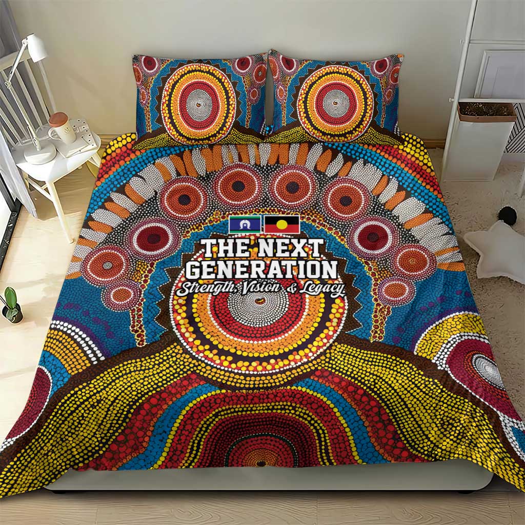 A Bright Future NAIDOC 2025 Bedding Set Aboriginal Indigenous Art