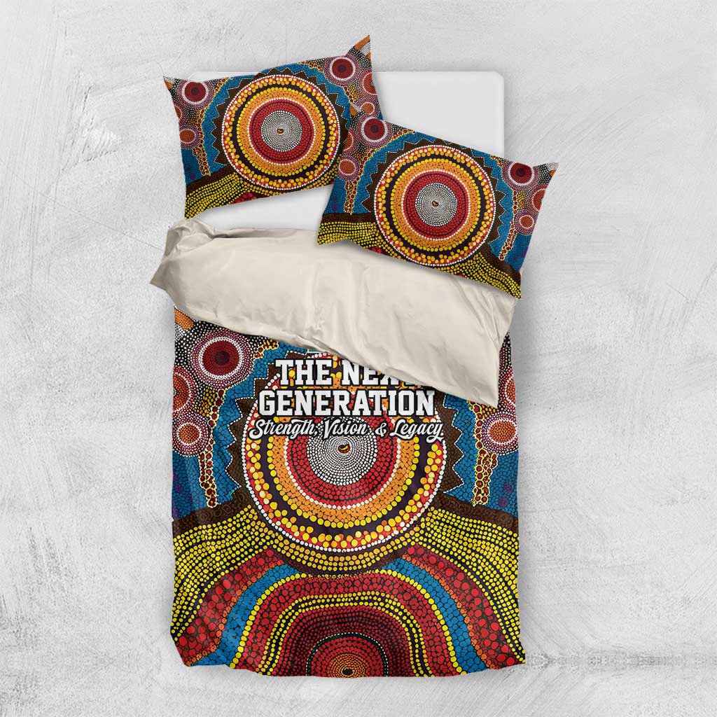 A Bright Future NAIDOC 2025 Bedding Set Aboriginal Indigenous Art