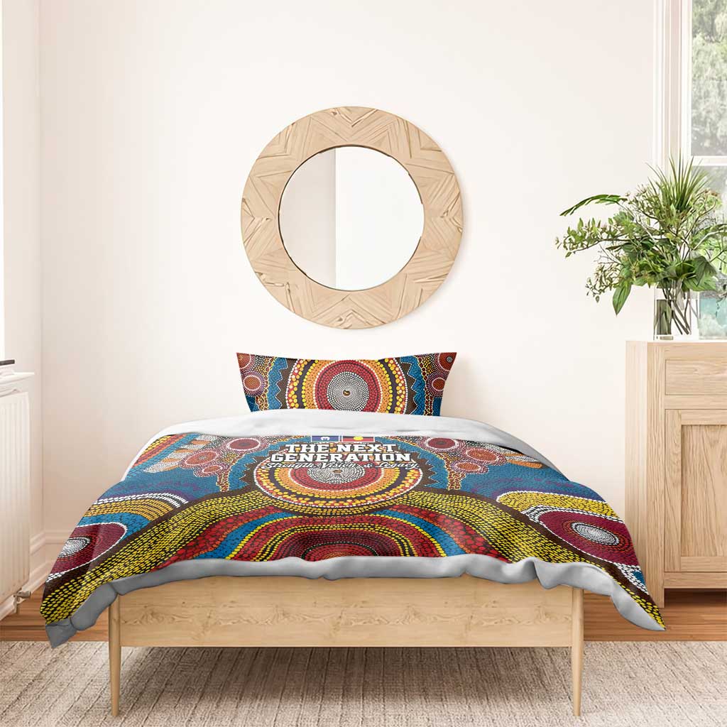 A Bright Future NAIDOC 2025 Bedding Set Aboriginal Indigenous Art