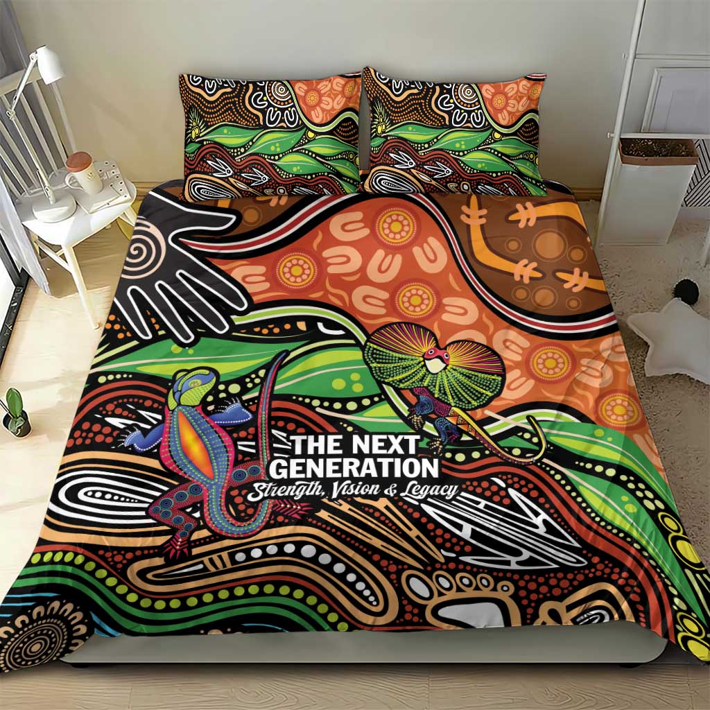 Thriving Together NAIDOC 2025 Bedding Set Aboriginal Indigenous Art